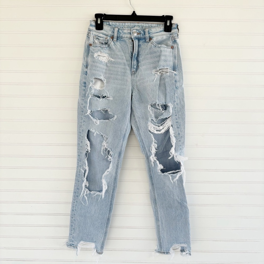 American Eagle Mom Jeans Size 0